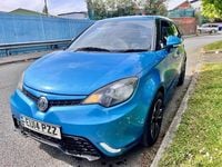 Usado MG MG3 106 HP (77 kW) 2014 Azul Citadino