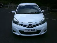 Used Toyota Yaris 69 HP (50 kW) 2013 White Hatchback