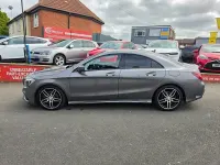 Used Mercedes CLA220 AMG line 177 HP (130 kW) 2016 Grey Sedan