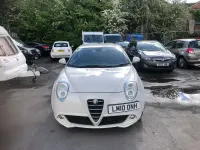 Begagnad Alfa Romeo MiTo Lusso 135 HK (99 kW) 2010 Vit Halvkombi