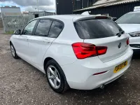 Used BMW 116 Luxury Line 116 HP (85 kW) 2019 White Hatchback