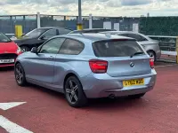 Used BMW 120 Sport Line 184 HP (135 kW) 2012 Blue Hatchback