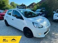 Used Mitsubishi Mirage 71 HP (52 kW) 2014 White Hatchback