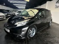 Used Nissan Note Tekna 90 HP (66 kW) 2014 Black Hatchback