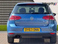 Used VW Golf VII SE 122 HP (89 kW) 2013 Blue Hatchback
