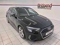 Used Audi A3 S-Line 2021 Black Hatchback