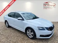 Used Skoda Octavia SE 2019 White Hatchback