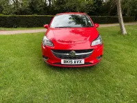 Used Vauxhall Corsa SRi 95 HP (69 kW) 2015 Red Hatchback
