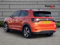 Used VW T-Cross R-line 113 HP (83 kW) 2020 Orange SUV