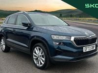 Used Skoda Karoq SE L 150 HP (110 kW) 2023 Blue SUV