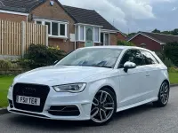 Used Audi S3 Sportback Advanced 300 HP (220 kW) 2015 White Hatchback