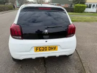 Used Peugeot 108 Allure 2020 White Hatchback
