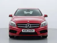 Used Mercedes A250 AMG 211 HP (155 kW) 2014 Red Hatchback