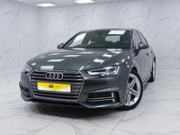 Used Audi A4 S-Line 150 HP (110 kW) 2018 Grey Sedan