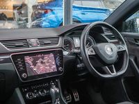 Used Skoda Superb SportLine 148 HP (108 kW) 2019 Brilliant silver metallic Estate