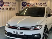 Begagnad VW Polo GTI 200 HK (147 kW) 2019 Vit Halvkombi