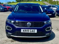 Used VW T-Roc SEL 150 HP (110 kW) 2019 Blue SUV