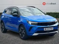 Used Vauxhall Grandland X Ultimate 130 HP (95 kW) 2023 Blue SUV