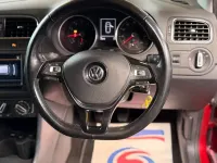 Used VW Polo SE 90 HP (66 kW) 2015 Red Hatchback