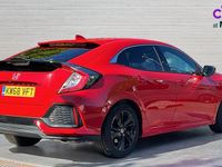 Begagnad Honda Civic SR 120 HK (88 kW) 2018 Röd Halvkombi