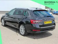 Used Skoda Superb SE L 196 HP (144 kW) 2023 Black magic pearl effect Estate
