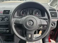 Used VW Touran S 105 HP (77 kW) 2013 Red MPV