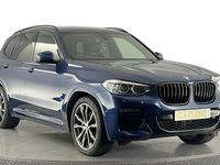 Used BMW X3 M Sport 292 HP (214 kW) 2021 Blue SUV