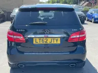 Used Mercedes B200 2012 Black Hatchback