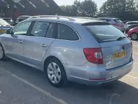 Used Skoda Superb GreenLine 105 HP (77 kW) 2012 Blue Estate