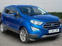 Used Ford Ecosport Titanium 125 HP (91 kW) 2020 Blue SUV