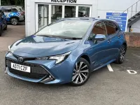 Used Toyota Corolla Design 2021 Blue Hatchback