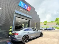 Usado Audi A5 Sportback S-Line 252 CV (185 kW) 2018 Gris Utilitario
