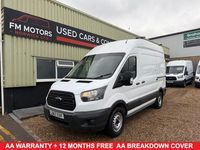 Used Ford Transit 130 HP (95 kW) 2018 White Van