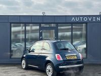 Used Fiat 500 Lounge 69 HP (50 kW) 2014 Blue Hatchback