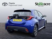 Used Toyota Yaris Hybrid Design 113 HP (83 kW) 2023 Blue Hatchback