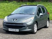 Begagnad Peugeot 207 S 120 HK (88 kW) 2009 Grå Kombi