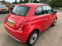 Used Fiat 500 Lounge 69 HP (50 kW) 2018 Pink Hatchback