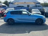 Used BMW 118 Sport Line 150 HP (110 kW) 2018 Blue Hatchback