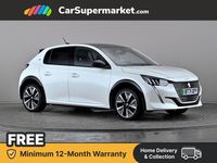 Used Peugeot e-208 GTi 100 kW (136 HP) 2021 White Hatchback