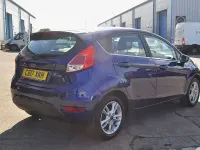 Used Ford Fiesta Zetec 82 HP (60 kW) 2017 Blue Hatchback