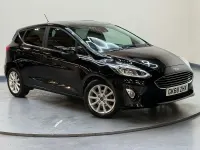 Used Ford Fiesta Titanium 100 HP (73 kW) 2018 Black Hatchback