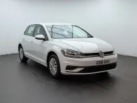 Used VW Golf VII S 125 HP (91 kW) 2018 White Hatchback