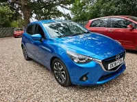 Used Mazda 2 Inclusive 2016 Blue Hatchback