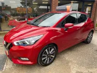 Used Nissan Micra Acenta Limited Edition 71 HP (52 kW) 2018 Red Hatchback