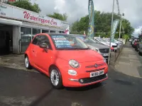 Used Fiat 500 Lounge 69 HP (50 kW) 2017 Pink Hatchback