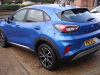 Used Ford Puma Titanium 125 HP (91 kW) 2023 Desert island blue metallic SUV