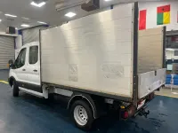 Used Ford Transit 130 HP (95 kW) 2019 White Cabriolet