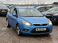 Used Ford Focus Zetec 2009 Blue Hatchback