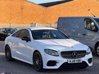 Usado Mercedes E220 AMG line 194 HP (142 kW) 2018 Branco Coupé