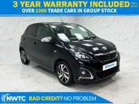 Used Peugeot 108 Collection 72 HP (52 kW) 2020 Black Hatchback